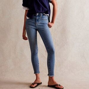 We The Free Raw High-Rise Jegging | Free People